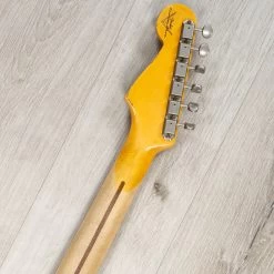 Fender Custom Shop '58 Stratocaster Relic Guitar, Maple Neck, Natural Blonde -Musical Instrument Shop 20230331 dsc03701 1