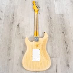 Fender Custom Shop '58 Stratocaster Relic Guitar, Maple Neck, Natural Blonde -Musical Instrument Shop 20230331 dsc03712 1