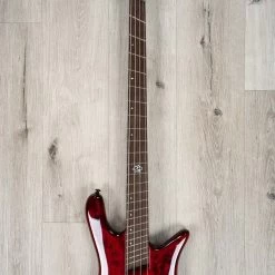 Spector NS Dimension 4 Multi-Scale Bass, Wenge Fretboard, Inferno Red -Musical Instrument Shop 20230405 dsc04946