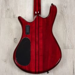 Spector NS Dimension 4 Multi-Scale Bass, Wenge Fretboard, Inferno Red -Musical Instrument Shop 20230405 dsc04958