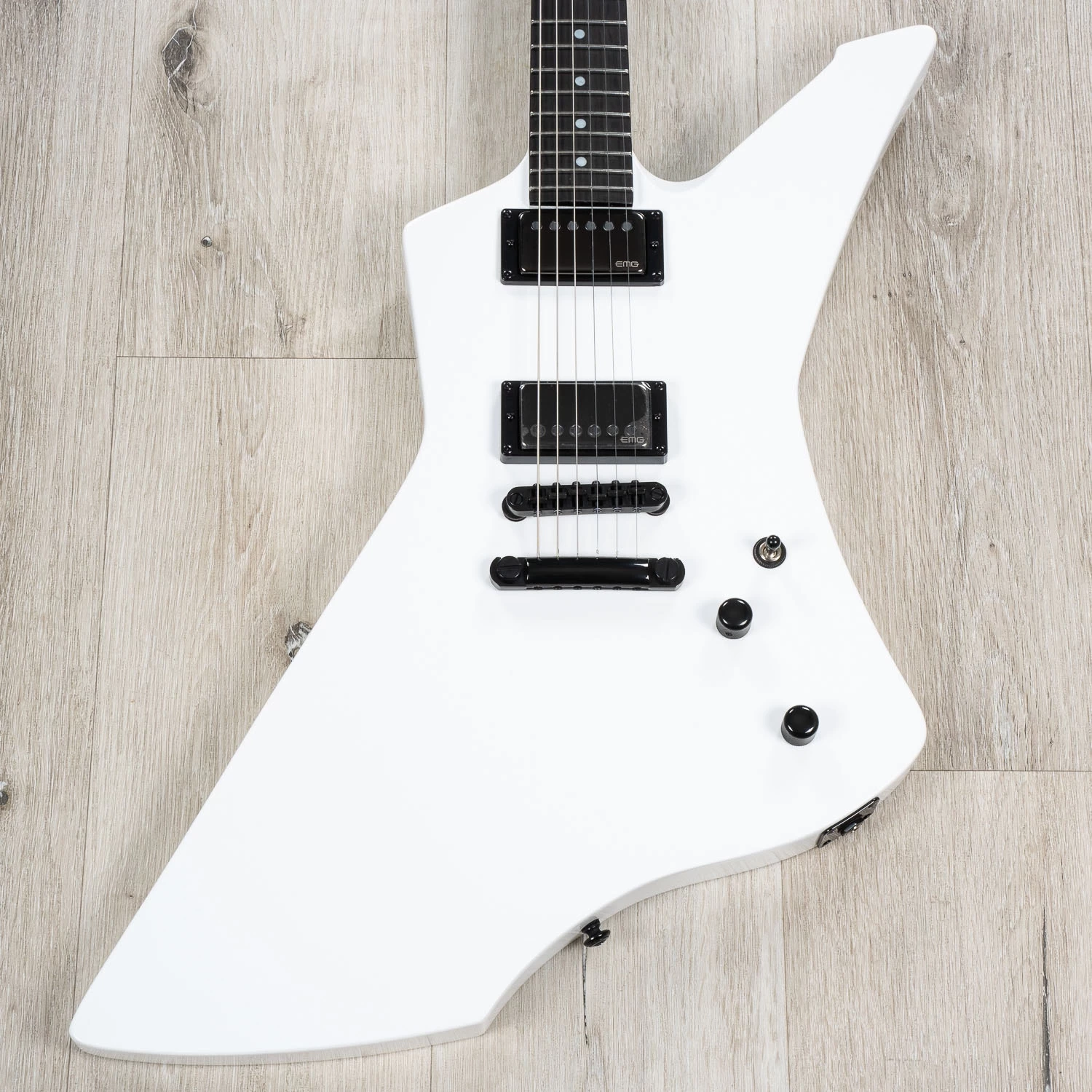 ESP LTD James Hetfield Signature Snakebyte Guitar, Ebony Fretboard, Snow White 3 ESP LTD James Hetfield Signature Snakebyte Guitar, Ebony Fretboard, Snow White