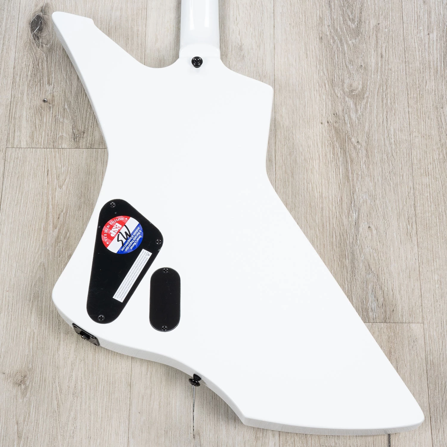 ESP LTD James Hetfield Signature Snakebyte Guitar, Ebony Fretboard, Snow White 9 ESP LTD James Hetfield Signature Snakebyte Guitar, Ebony Fretboard, Snow White - Image 7