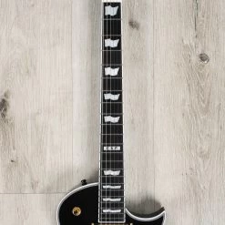 ESP E-II Eclipse Full Thickness Evertune Guitar, Fishman Pickups, Gold Hardware, Black -Musical Instrument Shop 20230413 dsc06267 1