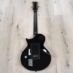 ESP E-II Eclipse Full Thickness Evertune Guitar, Fishman Pickups, Gold Hardware, Black -Musical Instrument Shop 20230413 dsc06279 1
