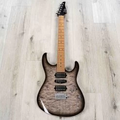 Suhr Modern Plus HSH Guitar, Roasted Maple Fingerboard, Trans Charcoal Burst -Musical Instrument Shop 20230419 20230419 dsc07338
