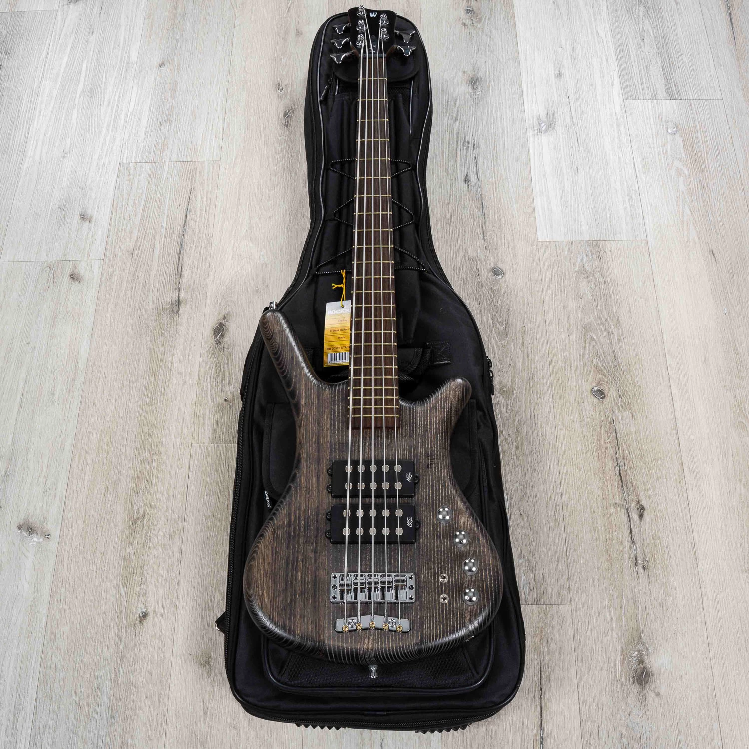 Warwick German Pro Series Corvette $$ 5-String Bass, Wenge, Nirvana Black 12 Warwick German Pro Series Corvette $$ 5-String Bass, Wenge, Nirvana Black - Image 10