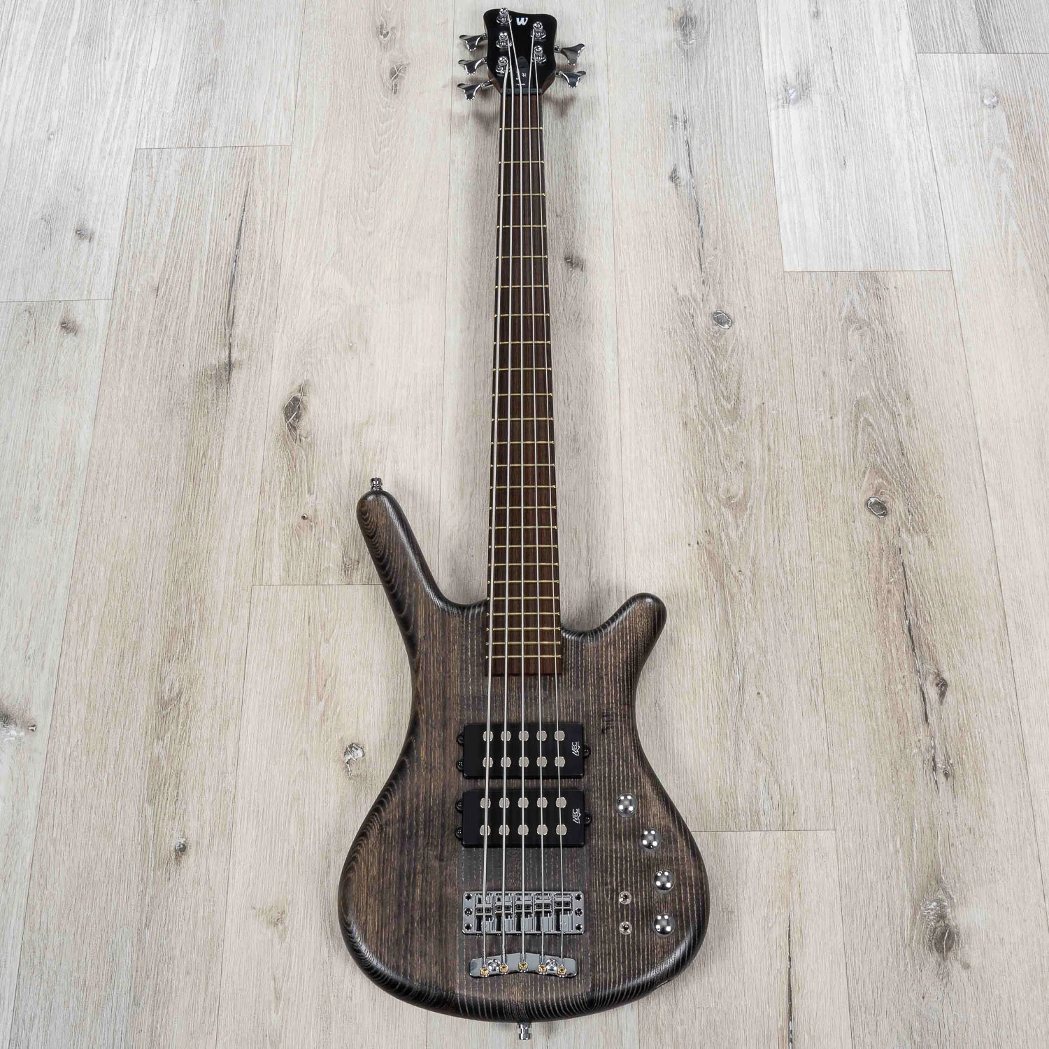 Warwick German Pro Series Corvette $$ 5-String Bass, Wenge, Nirvana Black 5 Warwick German Pro Series Corvette $$ 5-String Bass, Wenge, Nirvana Black - Image 3