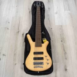 Warwick Teambuilt Pro Series Corvette 6-String Bass, Natural Transparent Satin -Musical Instrument Shop 20230421 20230421 dsc07745