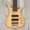 Warwick Teambuilt Pro Series Corvette 6-String Bass, Natural Transparent Satin -Musical Instrument Shop 20230421 20230421 dsc07750