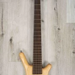 Warwick Teambuilt Pro Series Corvette 6-String Bass, Natural Transparent Satin -Musical Instrument Shop 20230421 20230421 dsc07757
