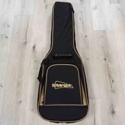 Kramer Baretta Custom Graphics "Hot Rod" Guitar, Maple Fretboard, Blue Sparkle & Flames -Musical Instrument Shop 20230424 20230424 dsc07999