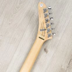 Kramer Baretta Custom Graphics "Hot Rod" Guitar, Maple Fretboard, Blue Sparkle & Flames -Musical Instrument Shop 20230424 20230424 dsc08014