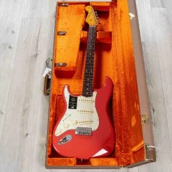 Fender American Vintage II 1961 Stratocaster Left-Hand Guitar, Rosewood Fretboard, Fiesta Red -Musical Instrument Shop 20230425 20230425 dsc08126 1