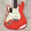 Fender American Vintage II 1961 Stratocaster Left-Hand Guitar, Rosewood Fretboard, Fiesta Red -Musical Instrument Shop 20230425 20230425 dsc08135 1