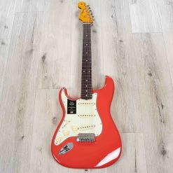 Fender American Vintage II 1961 Stratocaster Left-Hand Guitar, Rosewood Fretboard, Fiesta Red -Musical Instrument Shop 20230425 20230425 dsc08136 1