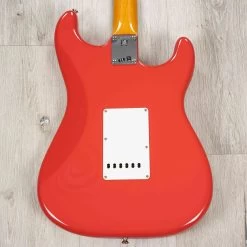 Fender American Vintage II 1961 Stratocaster Left-Hand Guitar, Rosewood Fretboard, Fiesta Red -Musical Instrument Shop 20230425 20230425 dsc08150 1