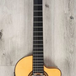 Cordoba FCWE Flamenco Acoustic-Electric Guitar, Spanish Cypress, Fishman Electronics -Musical Instrument Shop 20230501 20230501 dsc09249