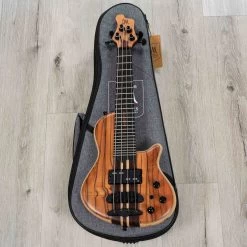Mayones Cali 4 Short Scale Bass, Ebony Fretboard, Swamp Ash Body, Apple Top -Musical Instrument Shop 20230502 20230502 dsc09660