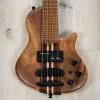 Mayones Cali 4 Short Scale Bass, 3A Birdseye Maple Fretboard, Walnut Top, Trans Natural Matt -Musical Instrument Shop 20230502 dsc09825