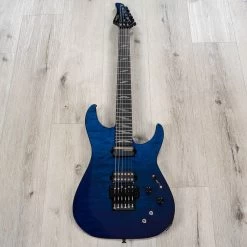 Schecter 2187 Reaper-6 FR S Elite Guitar, Ebony Fretboard, Deep Ocean Blue -Musical Instrument Shop 20230503 dsc00644