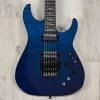 Schecter 2187 Reaper-6 FR S Elite Guitar, Ebony Fretboard, Deep Ocean Blue -Musical Instrument Shop 20230503 dsc00647