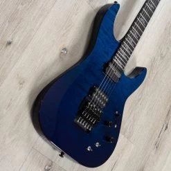 Schecter 2187 Reaper-6 FR S Elite Guitar, Ebony Fretboard, Deep Ocean Blue -Musical Instrument Shop 20230503 dsc00649