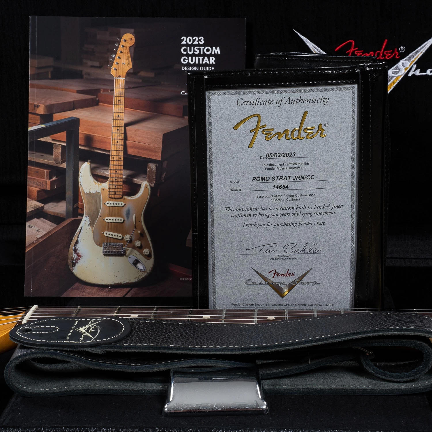 Fender Custom Shop Postmodern Stratocaster Journeyman Relic Guitar With Closet Classic Hardware, Rosewood Fingerboard, Aged Vintage White 15 Fender Custom Shop Postmodern Stratocaster Journeyman Relic Guitar With Closet Classic Hardware, Rosewood Fingerboard, Aged Vintage White - Image 13