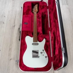 Ibanez AZS2200 AZS Prestige Guitar, Roasted Maple Fretboard, Mint Green -Musical Instrument Shop 20230504 dsc01295 1