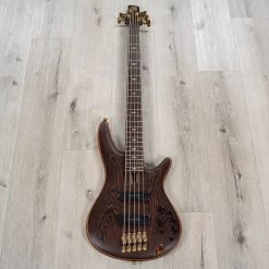 Ibanez Prestige SR5005 5-String Bass, Wenge Fingerboard, Bartolini Pickups, Oil -Musical Instrument Shop 20230504 dsc01377