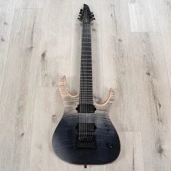 Mayones Duvell Elite 4Ever 7 7-String Guitar, EverTune Bridge, Transparent Jeans Black Horizon Matt -Musical Instrument Shop 20230508 dsc01938