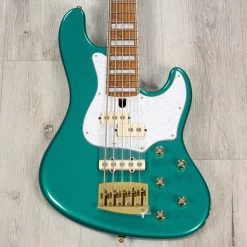 Mayones Jabba Hadrien Feraud HF5 5-String Bass, Birdseye Maple Fretboard, Sherwood Green Gloss