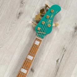 Mayones Jabba Hadrien Feraud HF5 5-String Bass, Birdseye Maple Fretboard, Sherwood Green Gloss -Musical Instrument Shop 20230508 dsc01996