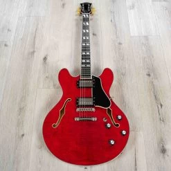 Eastman Guitars T486 Electric Guitar, Red, Ebony Fingerboard -Musical Instrument Shop 20230510 20230510 dsc02305