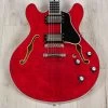 Eastman Guitars T486 Electric Guitar, Red, Ebony Fingerboard