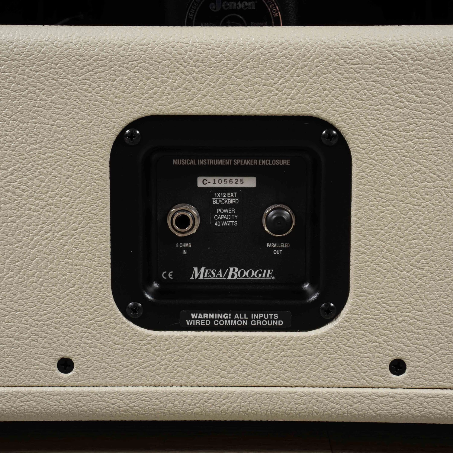 Mesa Boogie Boogie 19 1x12" Open-Back Guitar Amp Speaker Cabinet, California Tweed Dress 6 Mesa Boogie Boogie 19 1x12" Open-Back Guitar Amp Speaker Cabinet, California Tweed Dress - Image 4