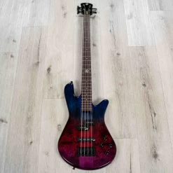 Spector NS Ethos 4 Bass, Rosewood Fretboard, Poplar Burl Top, Interstellar Gloss -Musical Instrument Shop 20230512 20230512 dsc02919