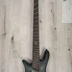 Spector NS Dimension 5 Multi-Scale 5-String Left-Handed Bass, Haunted Moss Matte -Musical Instrument Shop 20230512 20230512 dsc02952