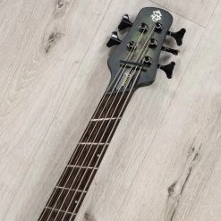 Spector NS Dimension 5 Multi-Scale 5-String Left-Handed Bass, Haunted Moss Matte -Musical Instrument Shop 20230512 20230512 dsc02956