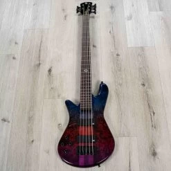 Spector NS Ethos 5 5-String Left-Handed Bass, Poplar Burl Top, Interstellar Gloss -Musical Instrument Shop 20230512 20230512 dsc02970