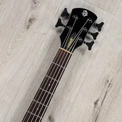 Spector NS Ethos 5 5-String Left-Handed Bass, Poplar Burl Top, Interstellar Gloss -Musical Instrument Shop 20230512 20230512 dsc02979