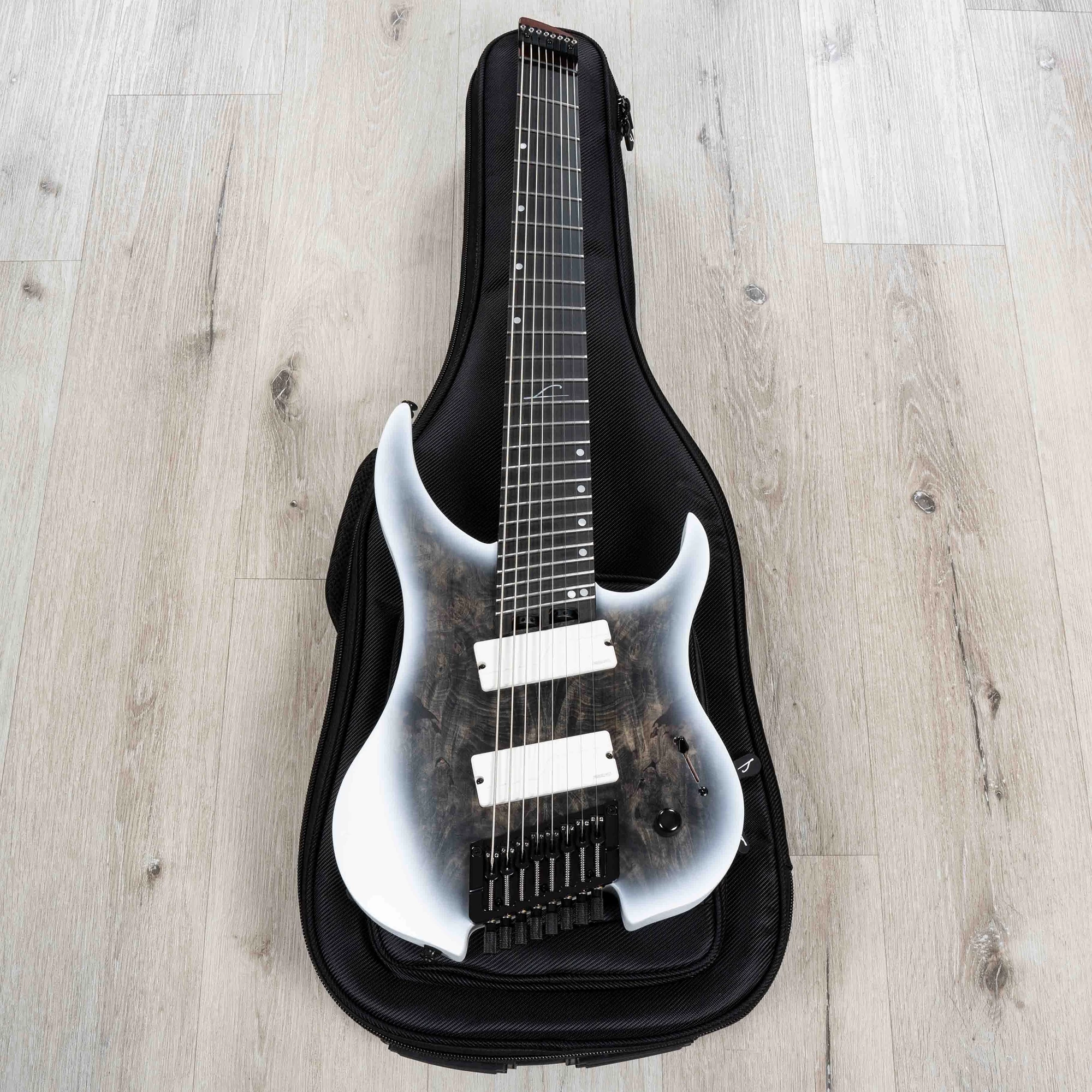 Legator Ghost G8FOD 8-String Headless Multiscale Guitar, Ebony Fretboard, Black Ice 12 Legator Ghost G8FOD 8-String Headless Multiscale Guitar, Ebony Fretboard, Black Ice - Image 10