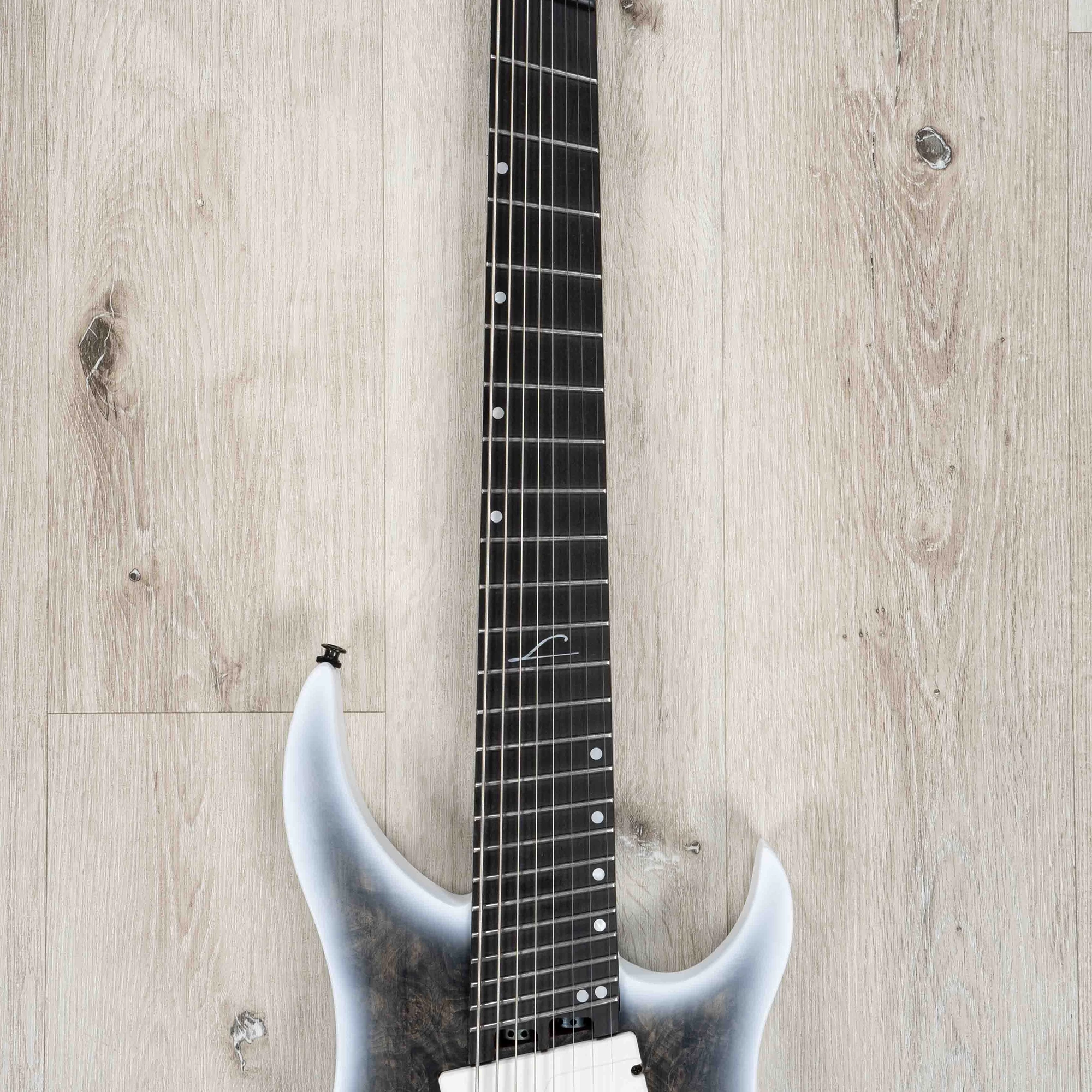 Legator Ghost G8FOD 8-String Headless Multiscale Guitar, Ebony Fretboard, Black Ice 6 Legator Ghost G8FOD 8-String Headless Multiscale Guitar, Ebony Fretboard, Black Ice - Image 4