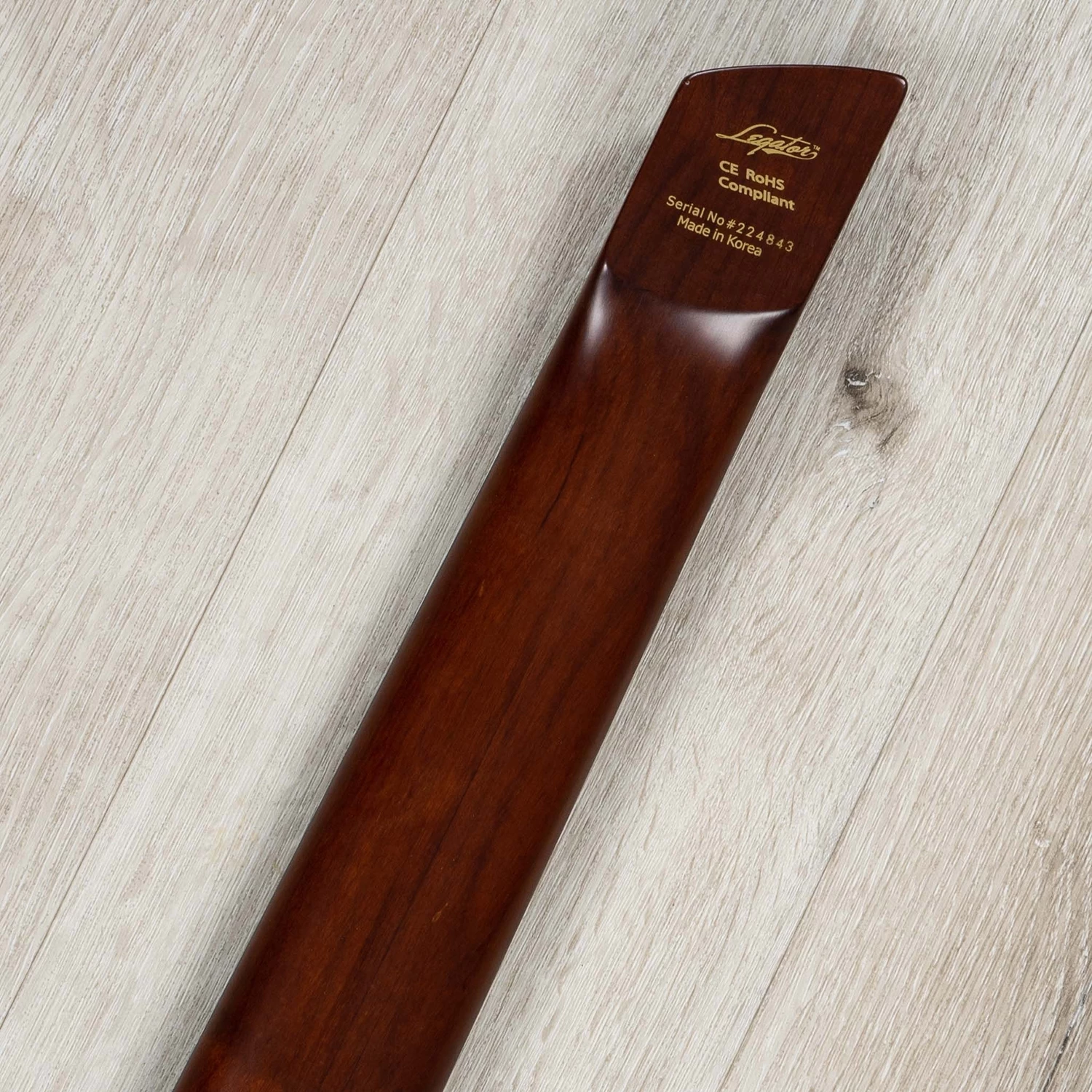 Legator Ghost G8FOD 8-String Headless Multiscale Guitar, Ebony Fretboard, Black Ice 11 Legator Ghost G8FOD 8-String Headless Multiscale Guitar, Ebony Fretboard, Black Ice - Image 9