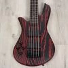 Spector NS Pulse 5 Multi-Scale 5-String Left-Handed Bass, Macassar Ebony Fretboard, Cinder Red 2 Spector NS Pulse 5 Multi-Scale 5-String Left-Handed Bass, Macassar Ebony Fretboard, Cinder Red -Musical Instrument Shop 20230512 dsc03021