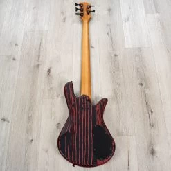 Spector NS Pulse 5 Multi-Scale 5-String Left-Handed Bass, Macassar Ebony Fretboard, Cinder Red -Musical Instrument Shop 20230512 dsc03040