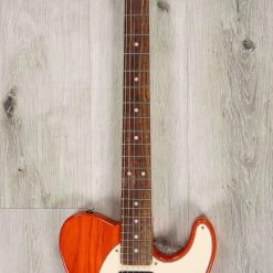 G&L USA ASAT Classic Guitar, Caribbean Rosewood Fretboard, Clear Orange -Musical Instrument Shop 20230523 20230523 dsc05963