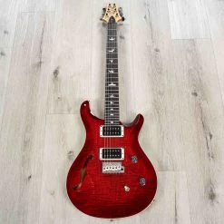 PRS Paul Reed Smith CE 24 Semi-Hollow Guitar, Rosewood Fingerboard, Fire Red Burst -Musical Instrument Shop 20230523 20230523 dsc06163