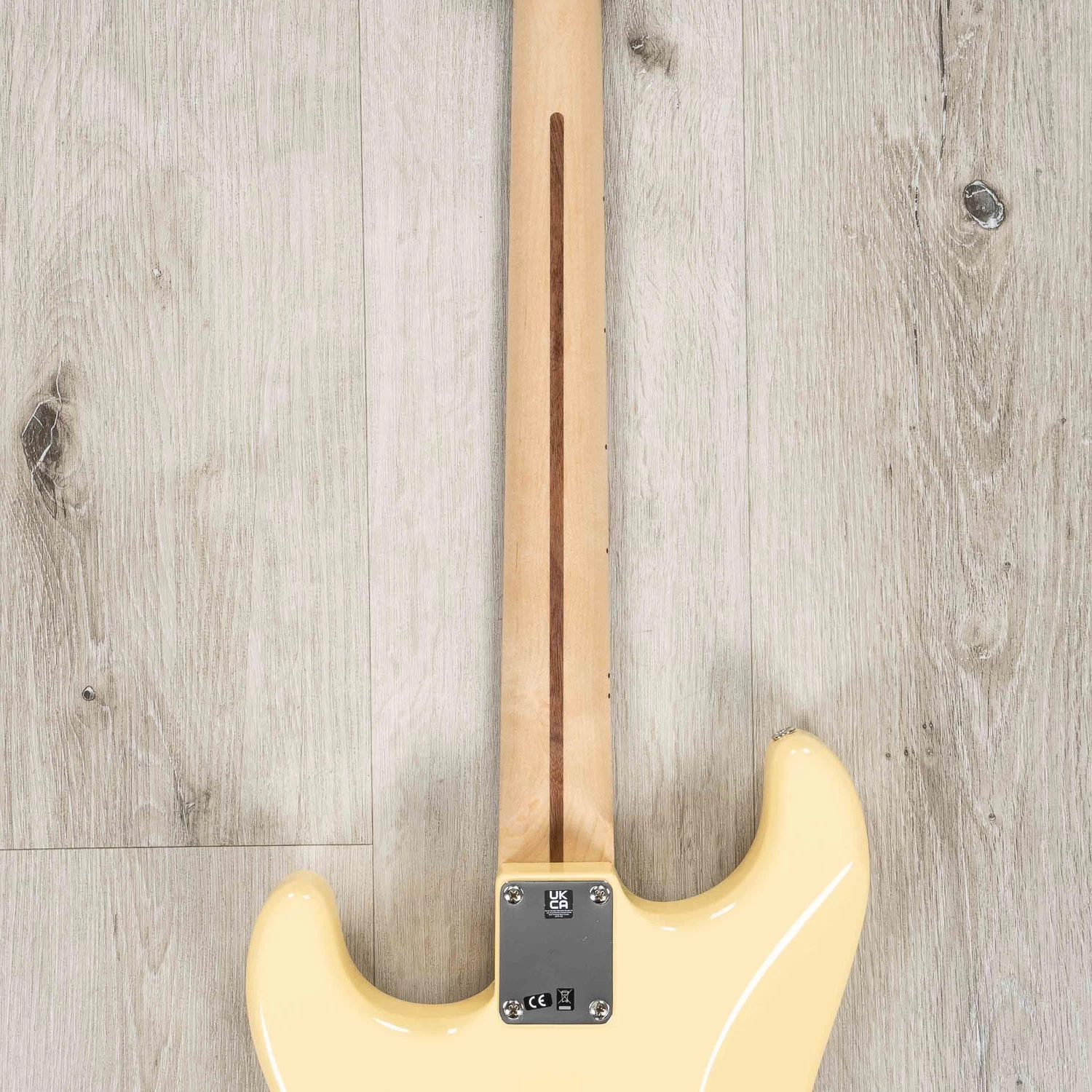 Fender Yngwie Malmsteen Stratocaster Guitar, Scalloped Maple Fretboard, Vintage White 7 Fender Yngwie Malmsteen Stratocaster Guitar, Scalloped Maple Fretboard, Vintage White - Image 5