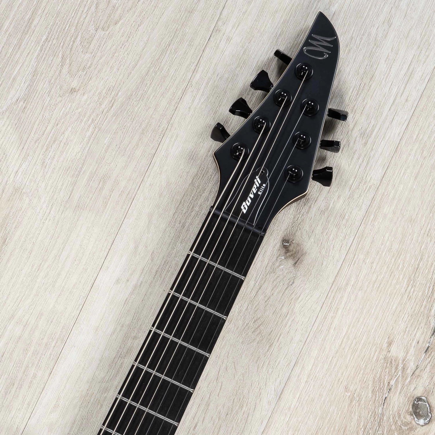 Mayones Duvell Elite 7 7-String Guitar, Trans Black Satin 10 Mayones Duvell Elite 7 7-String Guitar, Trans Black Satin - Image 8
