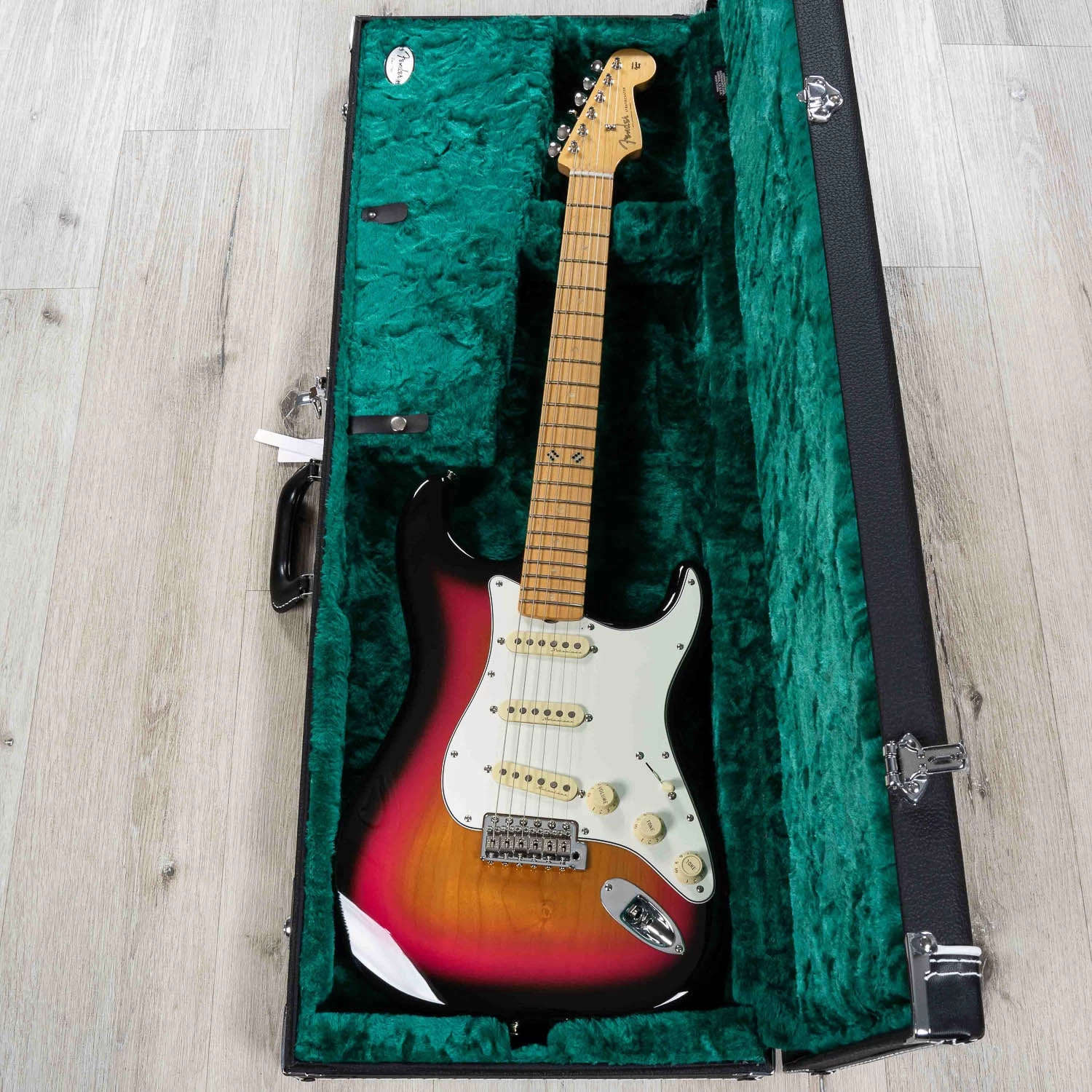 Fender Steve Lacy People Pleaser Stratocaster Guitar, Maple Fingerboard, Chaos Burst 12 Fender Steve Lacy People Pleaser Stratocaster Guitar, Maple Fingerboard, Chaos Burst - Image 10
